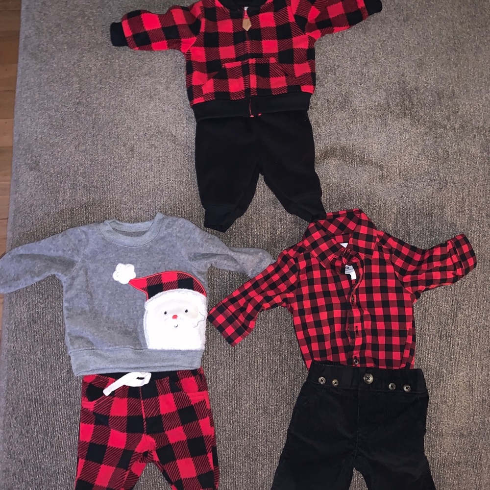 Newborn mix and match outfits